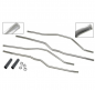 Preview: Water pipe set feed/return stainless steel VW Bus T3 Diesel Stainless steel coolant pipes (6-part) 251121397G